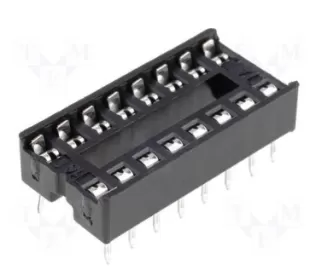 Đế IC 16 Chân Vuông ICS16